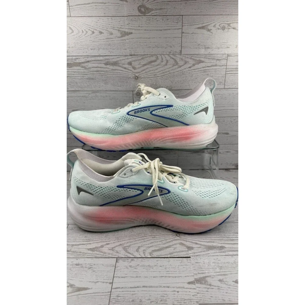 Brooks Glycerin 22 1204341B110 White 11.5B Womens Sneakers Running Shoes #507